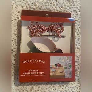 Wondershop Festive Cookie Ornament Kit with Red and White Twine